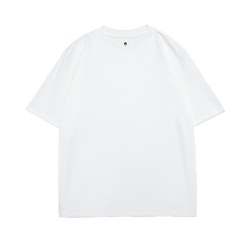 Casual loose T-shirt (S-3XL size white) [Please contact customer service to confirm the shipping size after placing an order]]