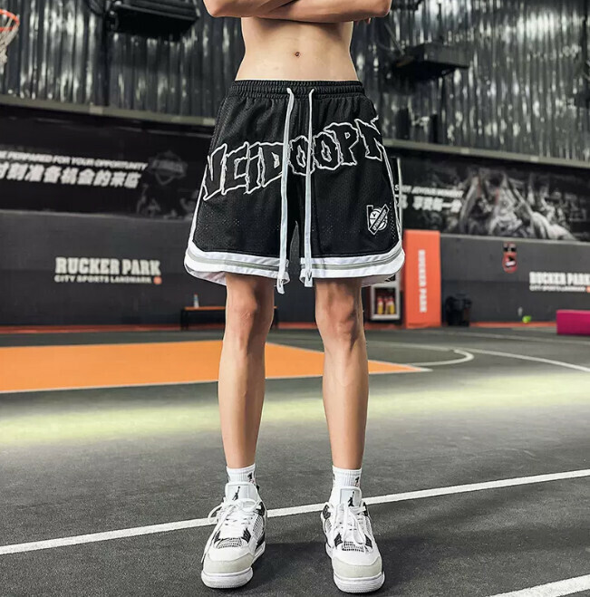 新款籃球短褲（黑色M-5XL）（下單后聯繫客服確認發貨尺碼）】