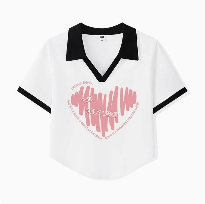 Slim and slim short T-shirt (white graffiti S-XL size) (contact customer service to confirm the shipping size after placing an order)】