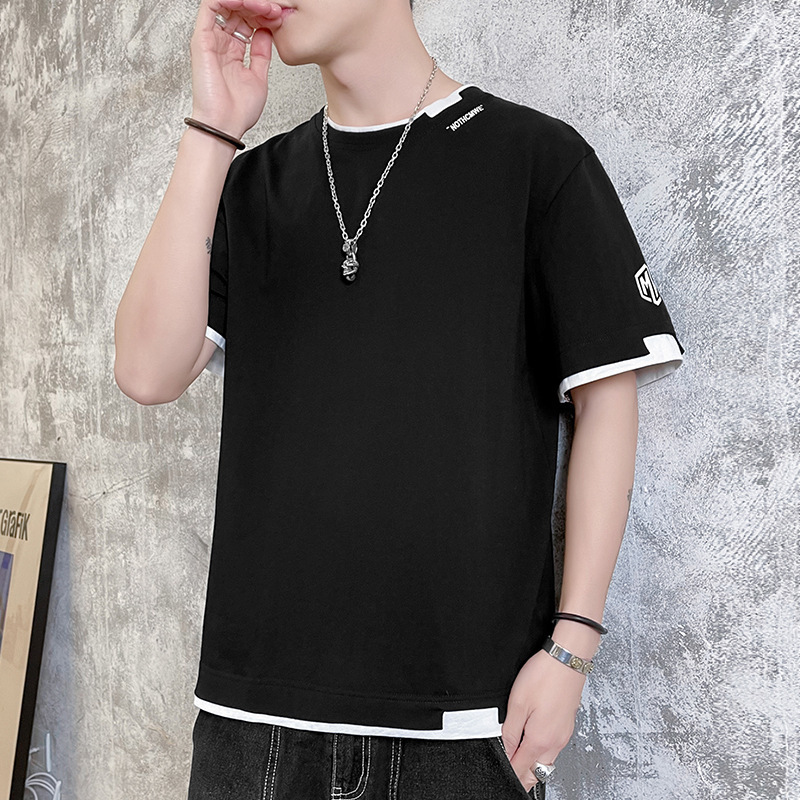 Casual loose T-shirt (M-4XL T230 black) [Please contact customer service to confirm the shipping size after placing an order]]