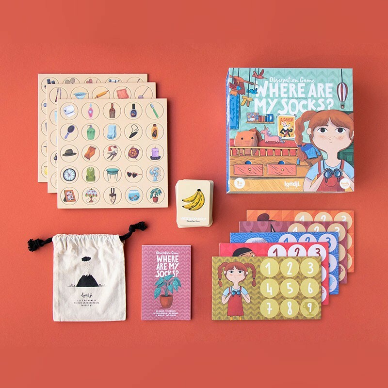 西班牙Londji 我的襪子在哪兒？訓練遊戲