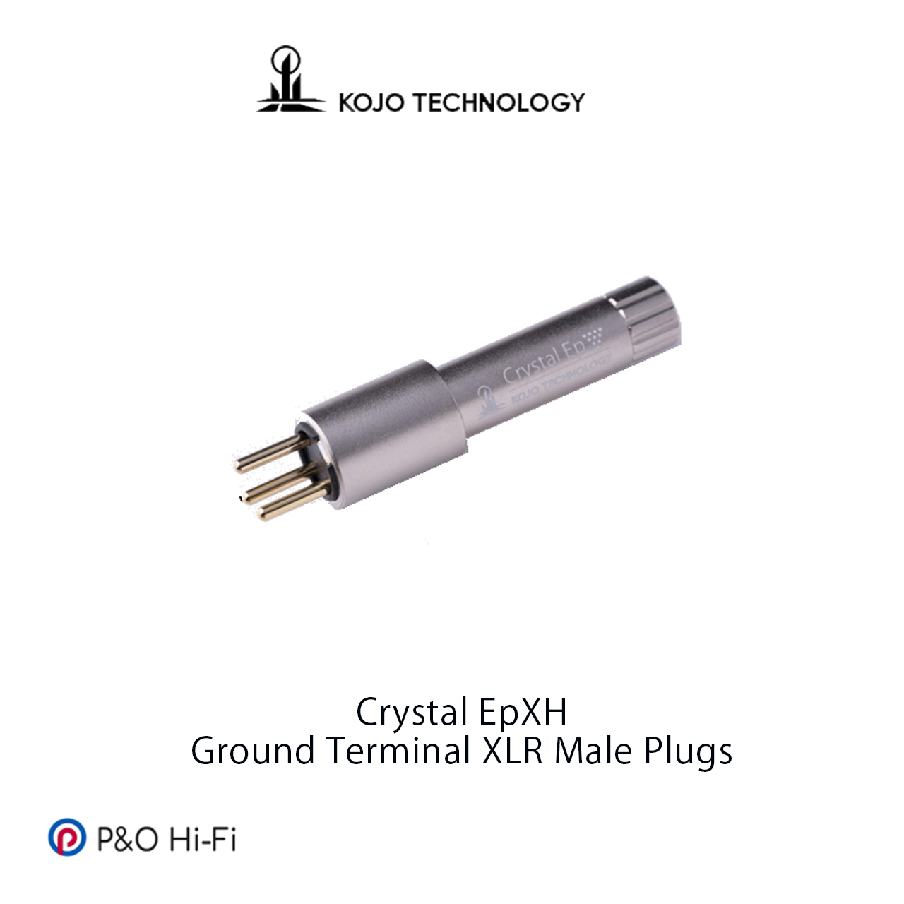KOJO TECHNOLOGY CRYSTAL Ep-XH XLR 公插 地插