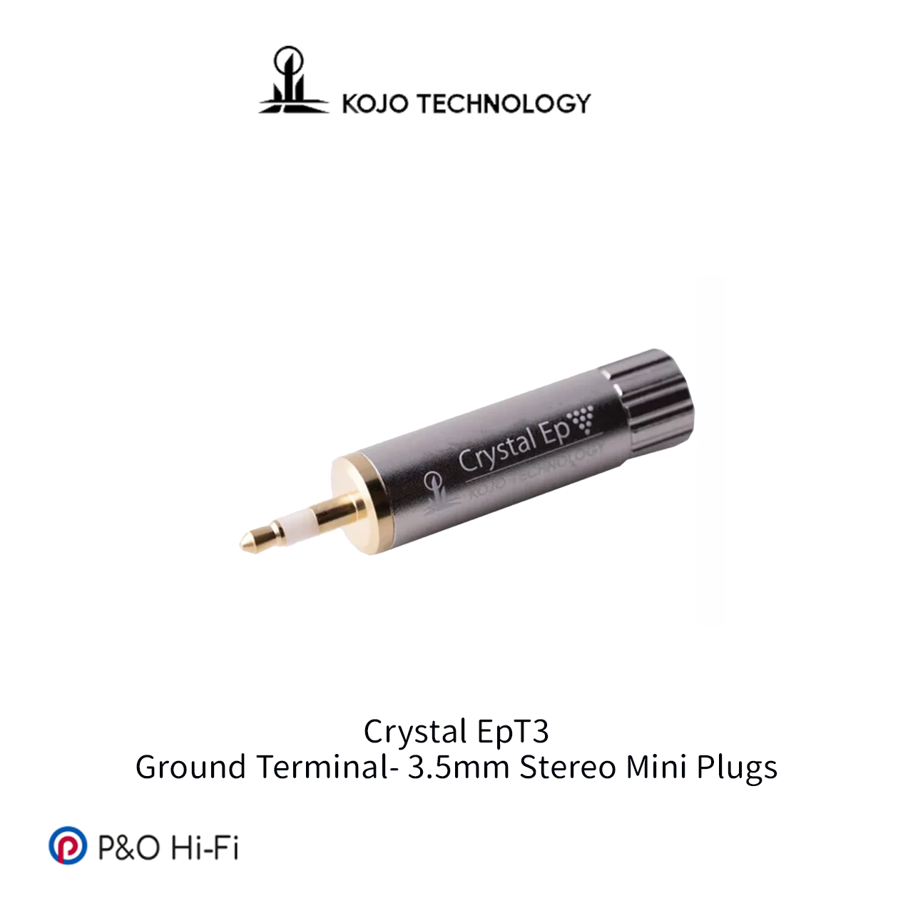 KOJO TECHNOLOGY CRYSTAL Ep-T3 3.5mm 音頻插頭地插 KOJO TECHNOLOGY CRYSTAL Ep-T3 3.5mm 音頻插頭地插