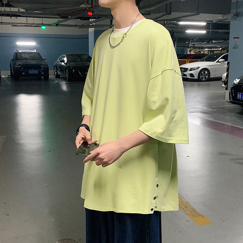 Casual loose T-shirt (M-3XL avocado green) [Please contact customer service to confirm the shipping size after placing an order]]
