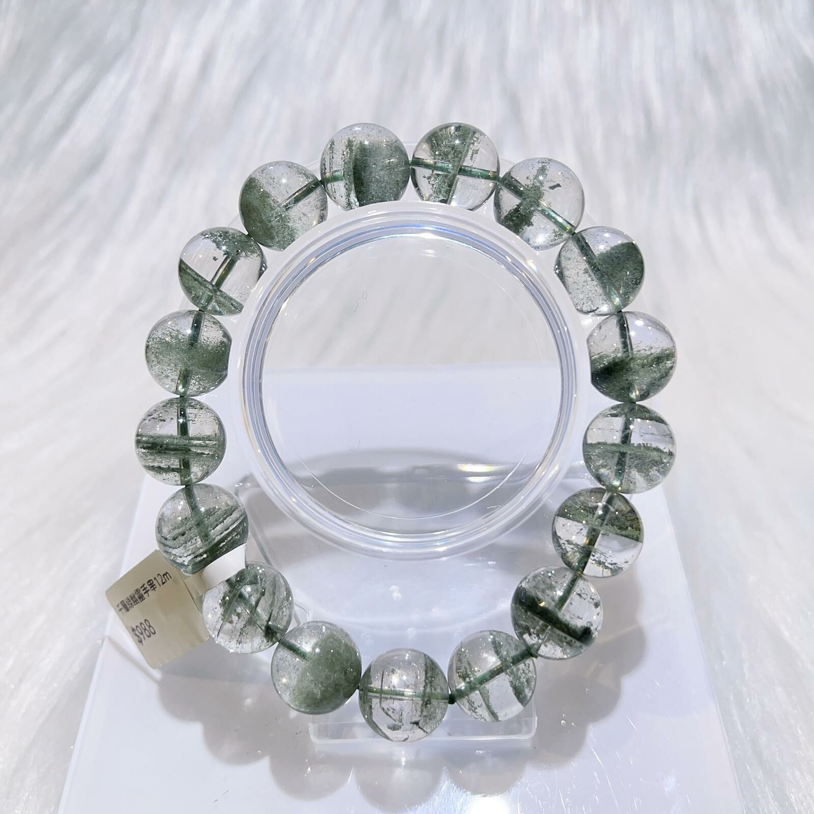 千層綠幽手串12m CH1379