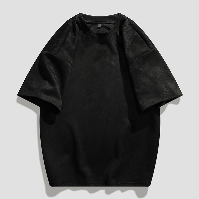 Casual loose T-shirt (M-3XL B678 black) [Please contact customer service to confirm the shipping size after placing an order]]