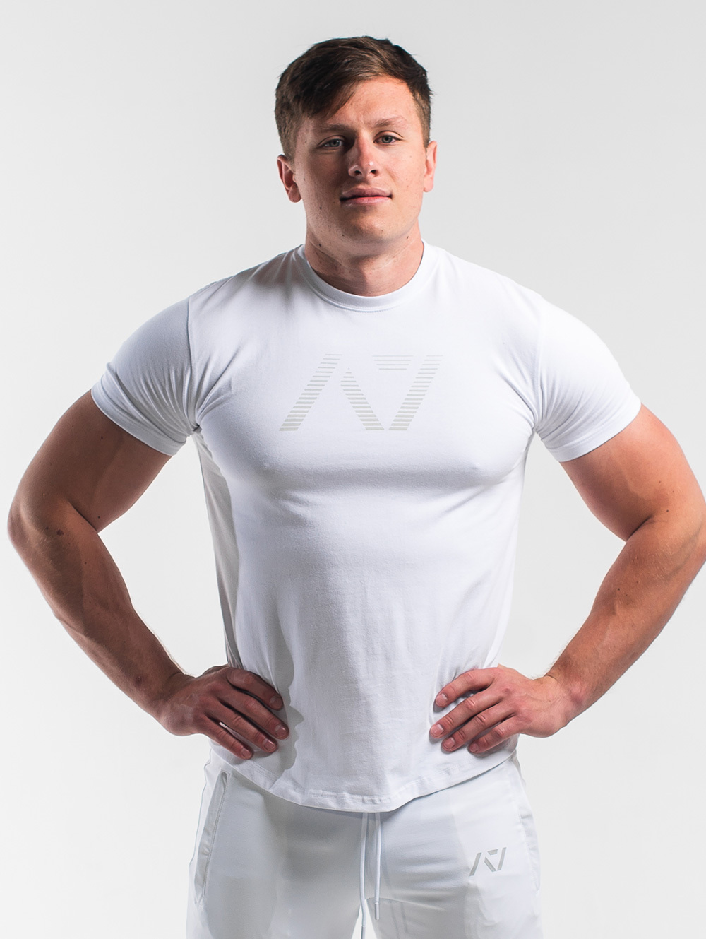 A7 KINETIC TRUE-FIT Tシャツ Mサイズ Kinetic True-Fit Men's Bar Grip Shirt - Red Dawn | A7 UK