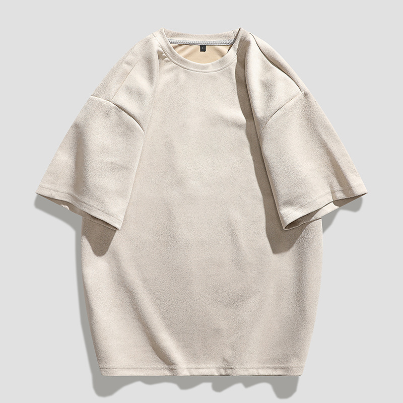 Casual loose T-shirt (M-3XL B678 beige apricot) [Please contact customer service to confirm the shipping size after placing an order]]