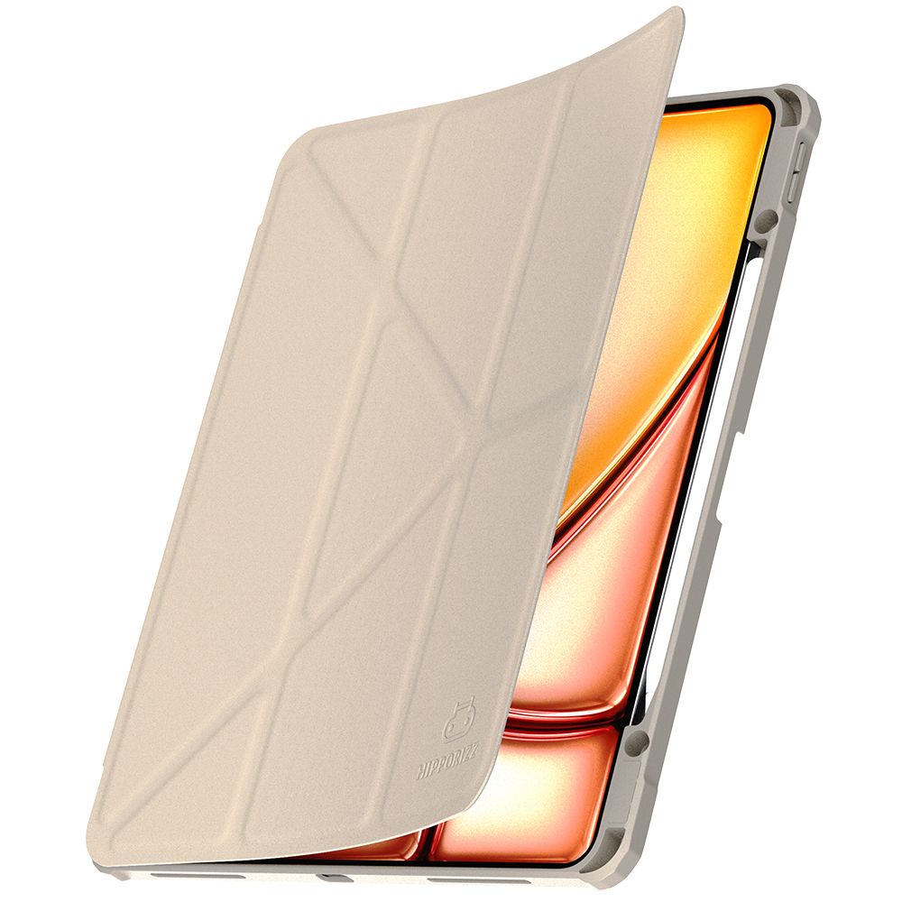 【 Hipporizz 】iPad Air 13(2024)  Origo 晶透筆槽防摔殼-星光色