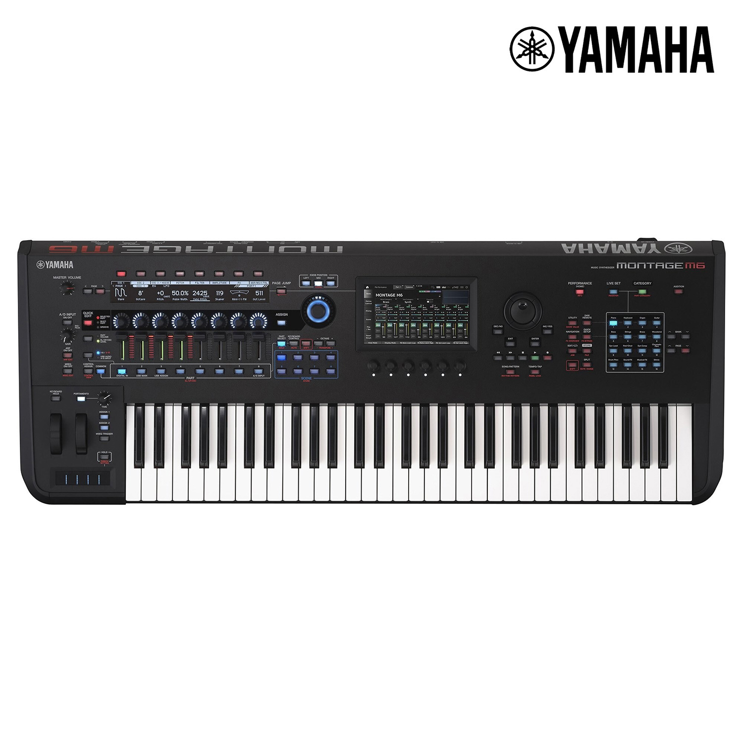 YAMAHA MONTAGE M M6 61鍵合成器