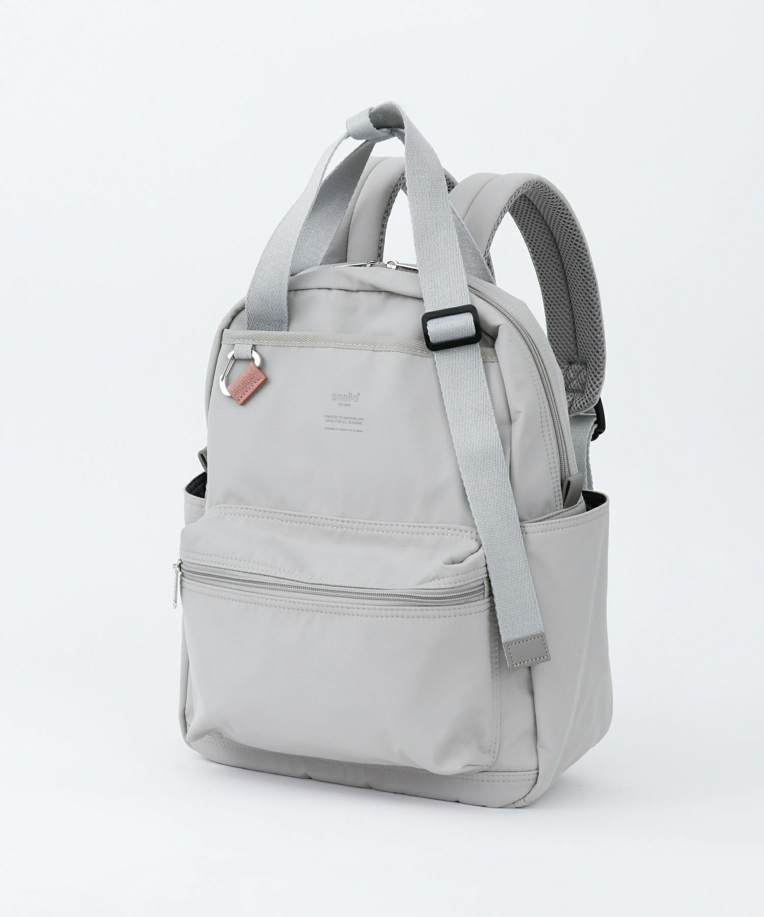 anello mini backpack malaysia Base (Navy) Authentic Anello Hinge Clasp Mini