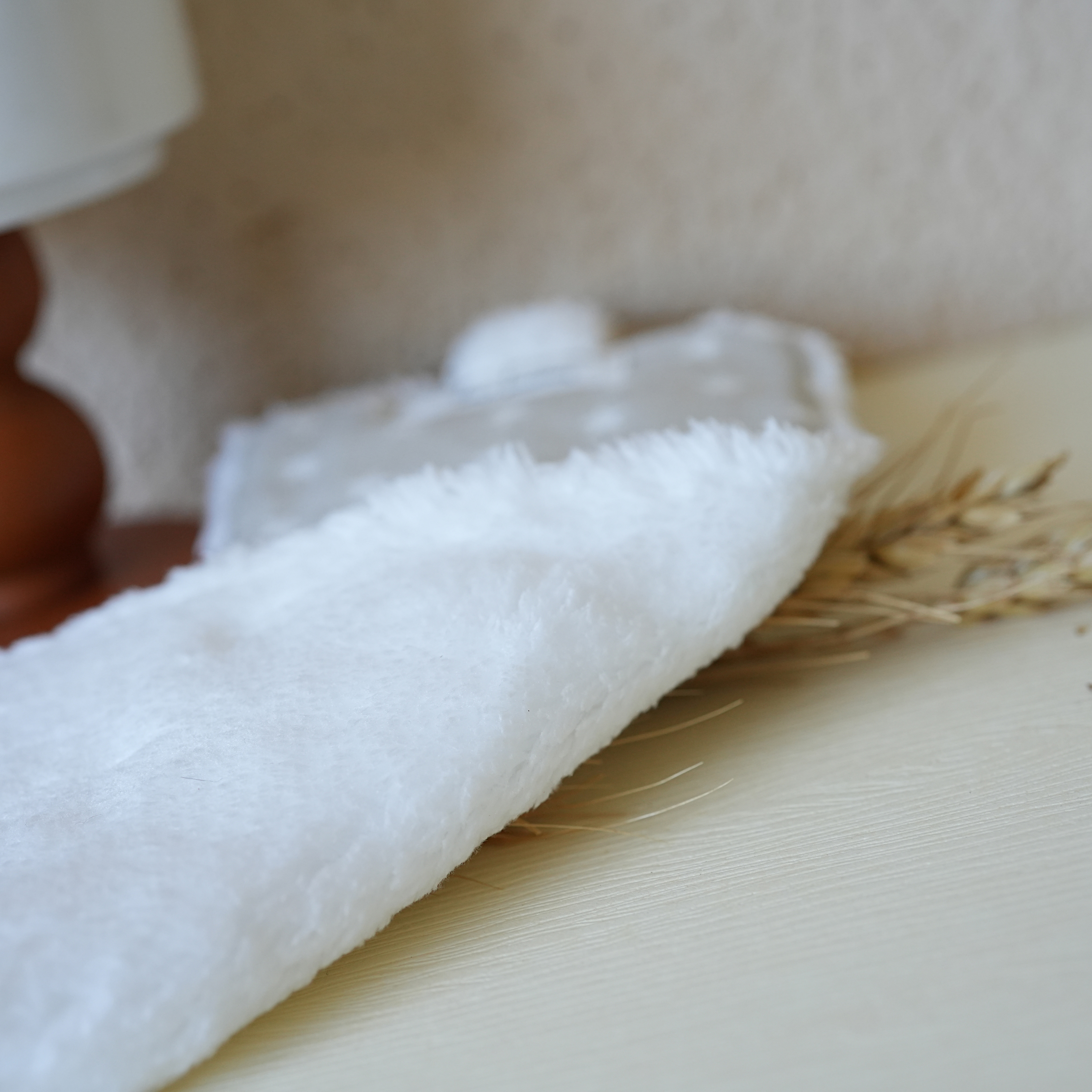 Hi Y.P store-手作手帕夾-獨家設計-米白星星