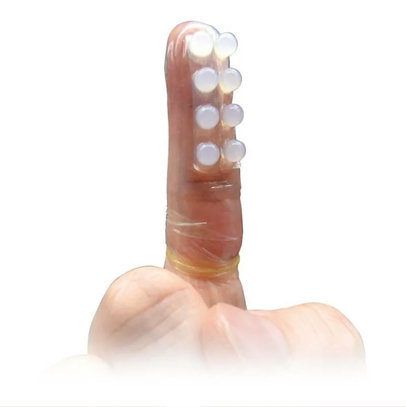 Kiss Me Love - Finger Skin DX G-4 0.06mm 6's Pack Latex Findom