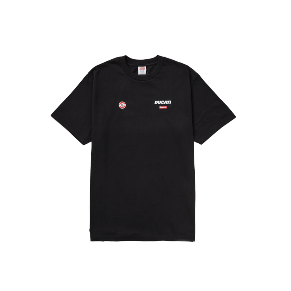 Ducati x Supreme 24SS 短T 黑色 sup-du-ss24T-BK