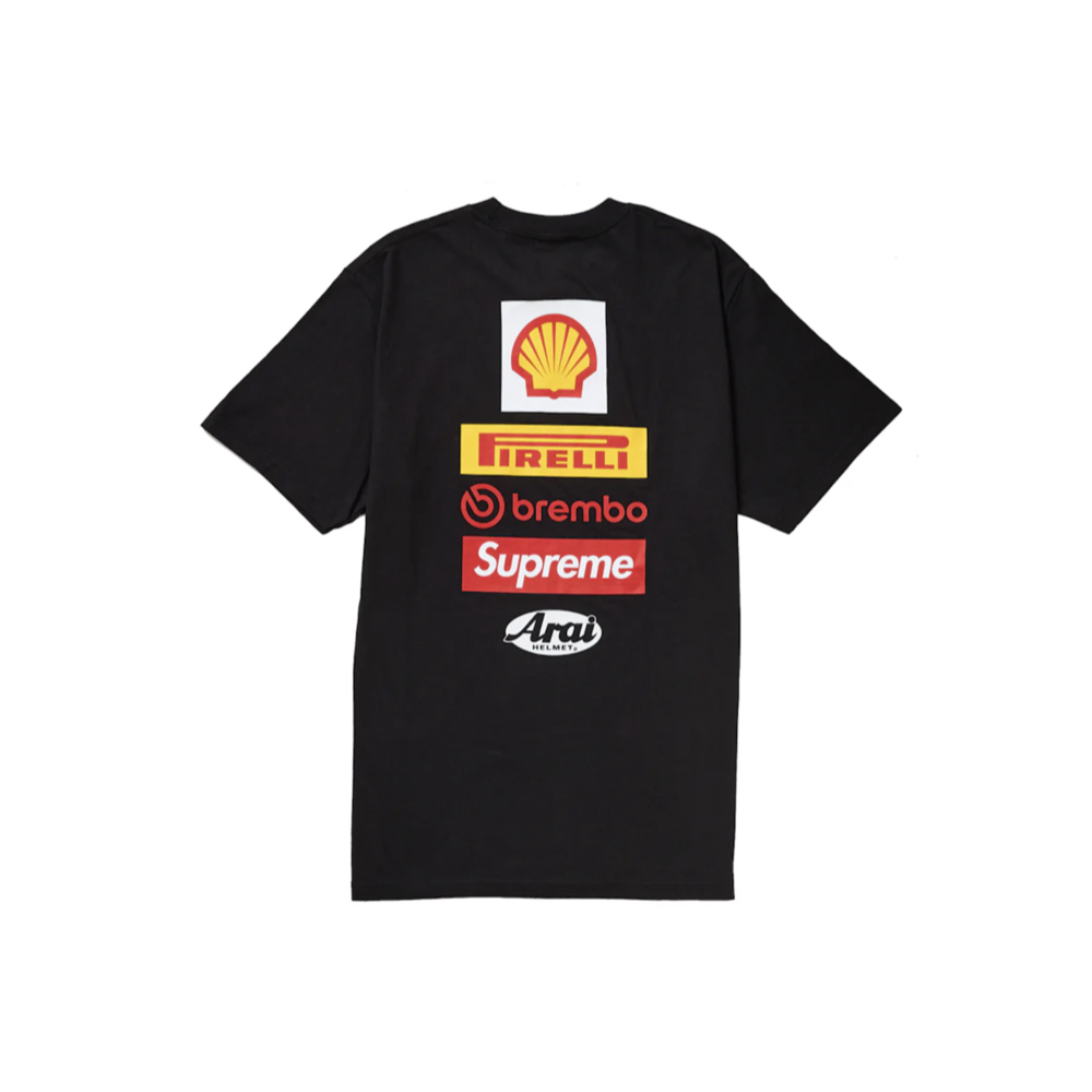 Ducati x Supreme 24SS 短T 黑色 sup-du-ss24T-BK