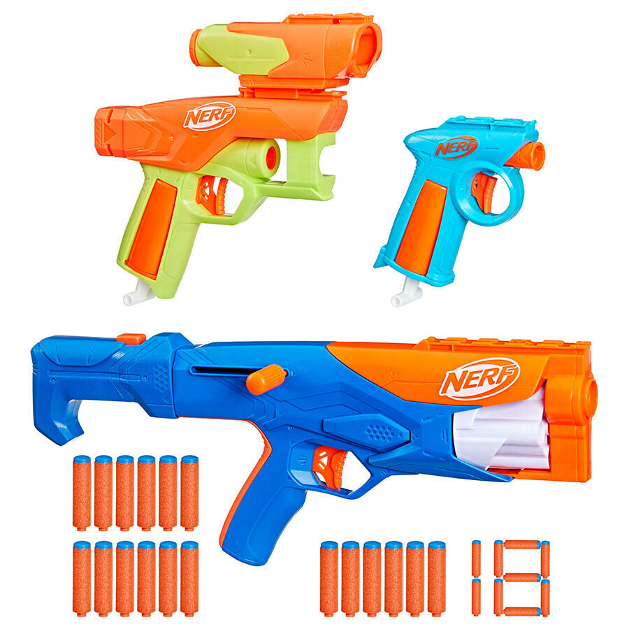 《 孩之寶 Hasbro 》 NERF N Series Gear Up pack 全面備戰多用途發射器