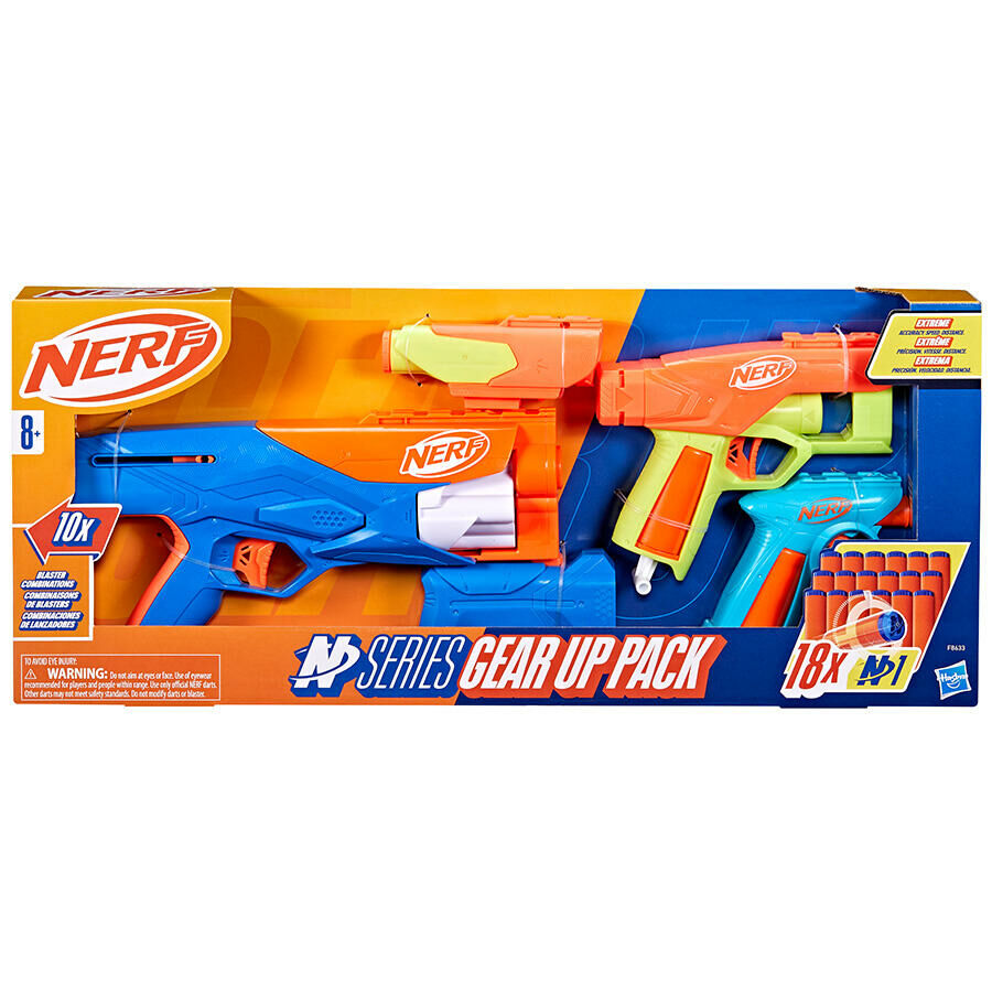 《 孩之寶 Hasbro 》 NERF N Series Gear Up pack 全面備戰多用途發射器
