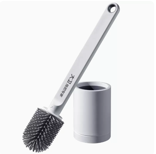 Popular long-handled toilet brush (Bingfeng White) (specification size: 43*13*9CM)