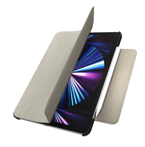 【 Switcheasy 】Origami  iPad Air 11 M3 (2025) 全方位多角度支架保護套- 星光色