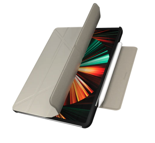 【 Switcheasy 】Origami  iPad Air 13  M3 (2025) 全方位多角度支架保護套- 星光色