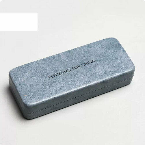 Popular glasses storage box (JH haze blue - free lens cloth)