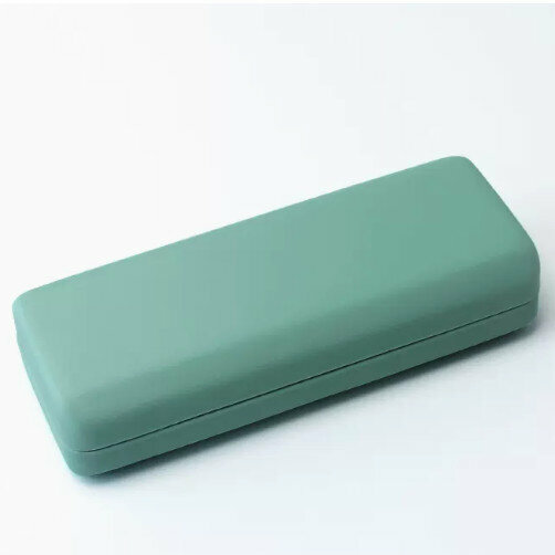Popular glasses storage box (mint green (comes with lens cloth))