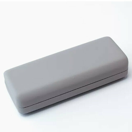 Popular glasses storage box (temperament gray (comes with lens cloth))