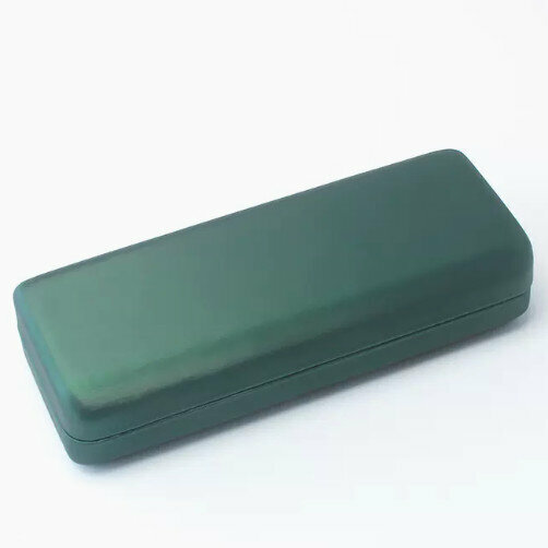 Popular glasses storage box (ice green (comes with lens cloth))