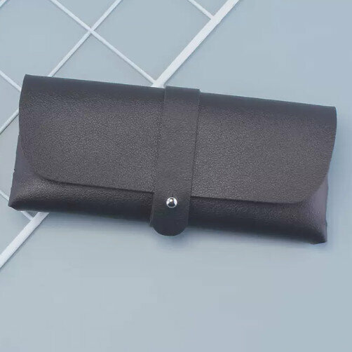 Popular glasses storage box (black (comes with lens cloth))