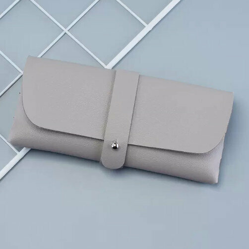 Popular glasses storage box (grey (comes with lens cloth))