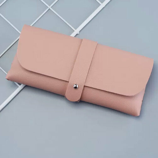 Popular glasses storage box (orange (comes with lens cloth))