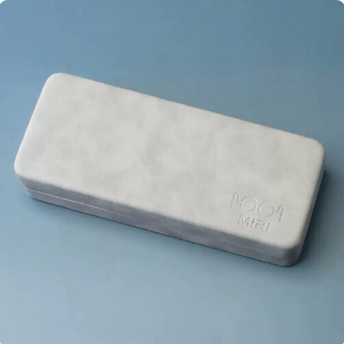 Popular glasses storage box (grey (comes with lens cloth))