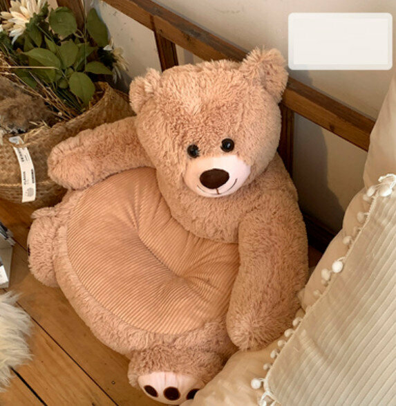 New bedroom floor cushion integrated tamat mat (Little Bear) [size: 60*45cm]