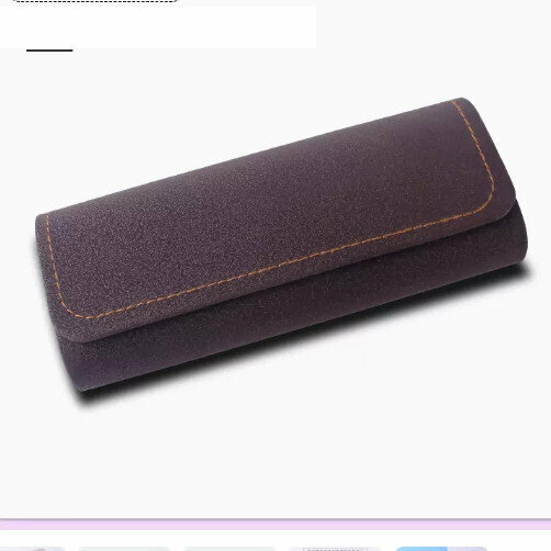 Hot recommended glasses storage box (brown (comes with lens cloth))