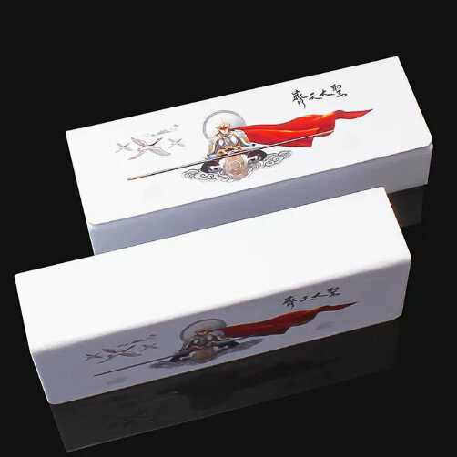 Hot recommended glasses storage box (red cloak model (comes with lens cloth))