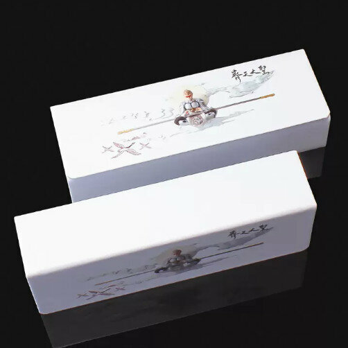 Hotly recommended glasses storage box (silver armor model (comes with lens cloth))