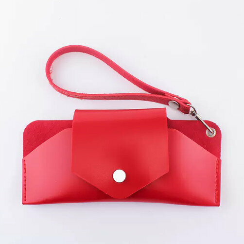 Hot recommended glasses storage box (J9-red)