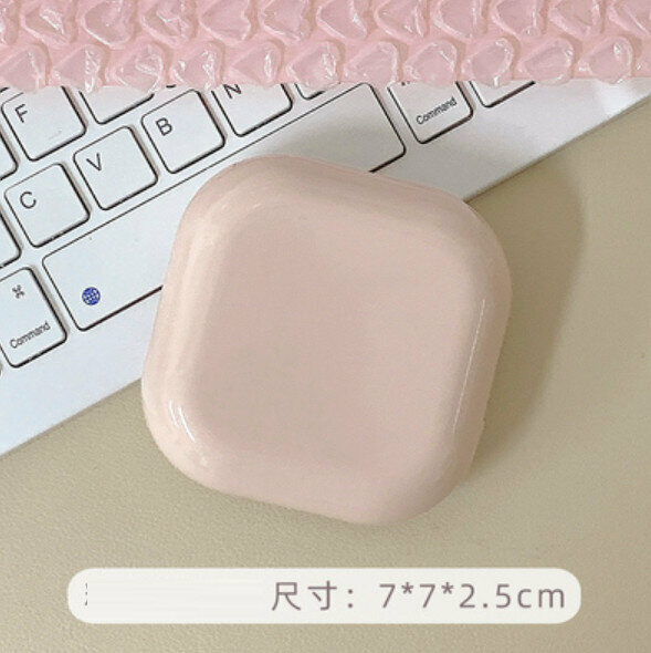 New simple and portable contact lens storage box (pink)
