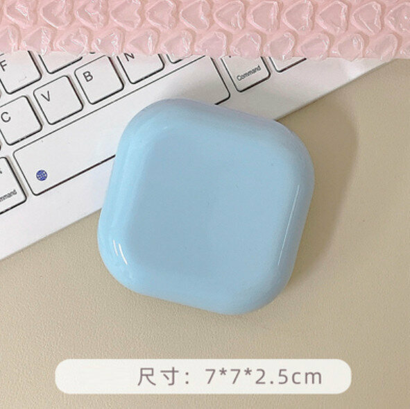New simple and portable contact lens storage box (blue)