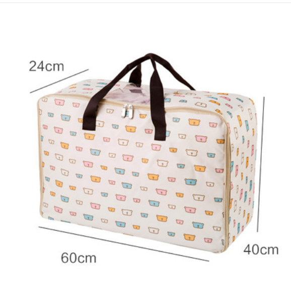 Hot Selling Quilt Clothes Organizing Bag (Waterproof Thickened Fabric-Mi Xiongtou Large Size 57L)