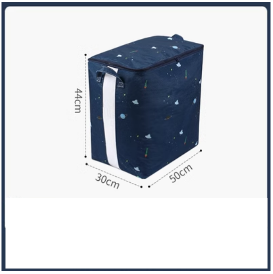 Hot Selling Quilt Clothes Organizing Bag ([70L] Window Interstellar Channel Thickened Polyester Cotton Material)