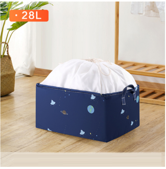 Hot Selling Quilt Clothes Organizing Bag ([28L] Interstellar Channel Cotton and Linen Material)