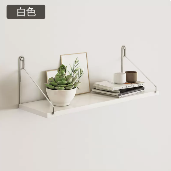 Hot selling wall partition storage rack (30cm white single)