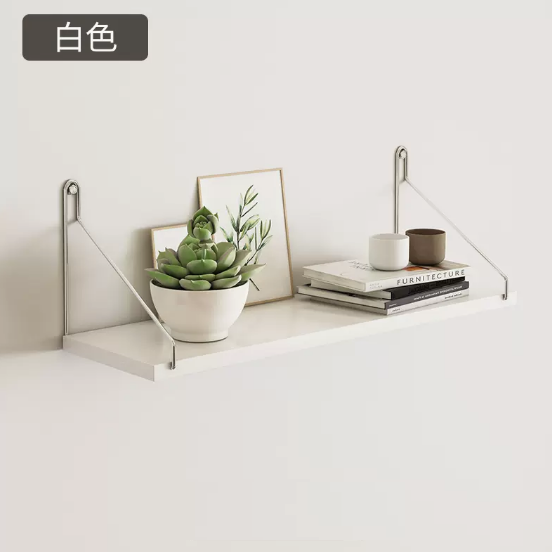 Hot selling wall partition storage rack (60cm white single)