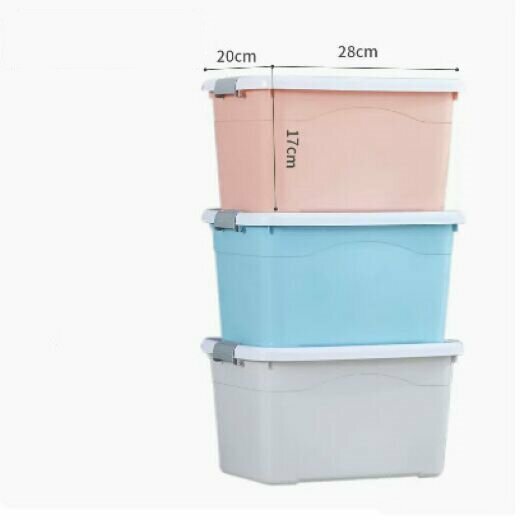 Hot selling sundries storage box (mixed color [small size three-piece set])