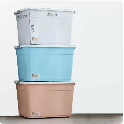 Hot selling sundries storage box (mixed color [extra large three-piece set])