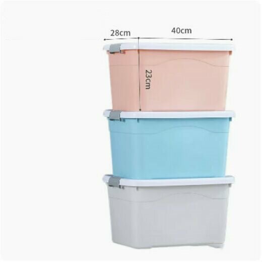 Hot selling sundries storage box (mixed color [large three-piece set])