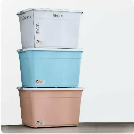 Hot selling sundries storage box (mixed color [extra large three-piece set] [four wheels])