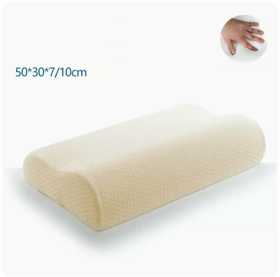 Popular memory foam pillow core and pillowcase [5030 basic baby's breath (pillow core + inner cover) single pack]