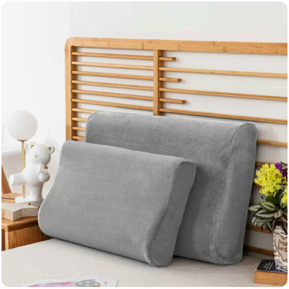Hot Recommended Pillow Cover [Crystal Velvet Gray] [30*50cm]